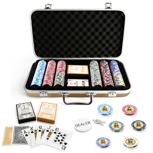 Mercury Macau 300 Chip Gold Case Set