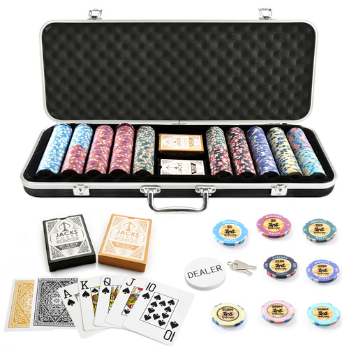 Mercury Macau 500 Chip Black Case Set