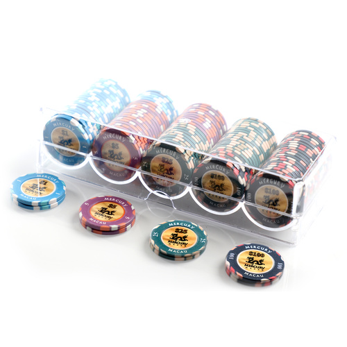 Mercury Macau 100 Chip Rack and Bundle