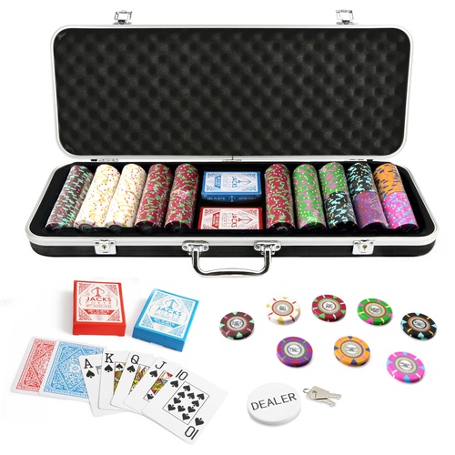 The Mint 500 Chip Black Case Set