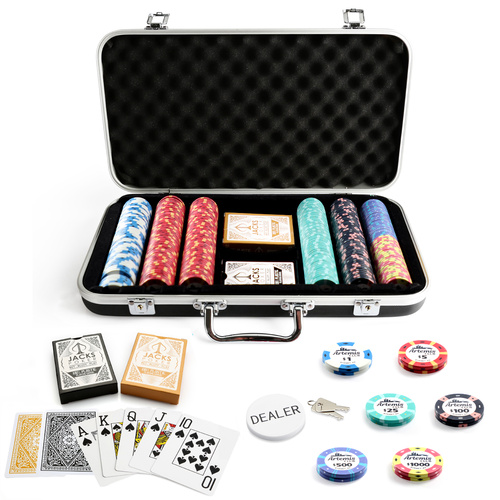Artemis Club 300 Chip Black Case Set