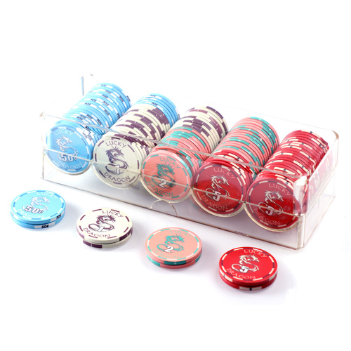 Lucky Dragon 100 Chip and Rack Bundle
