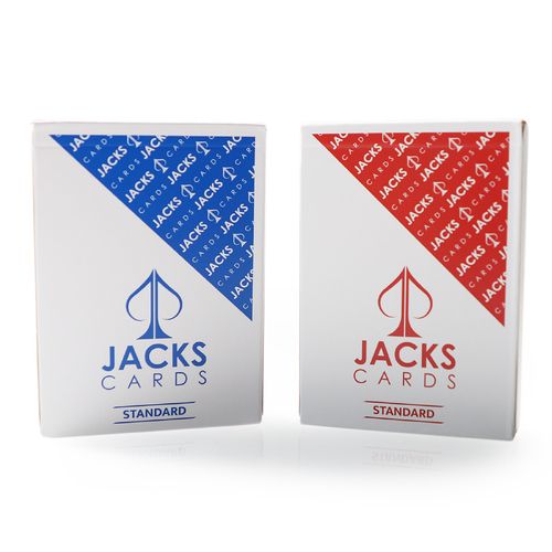 JACKS STANDARD Playing Cards - Blue / Red (2 Decks)
