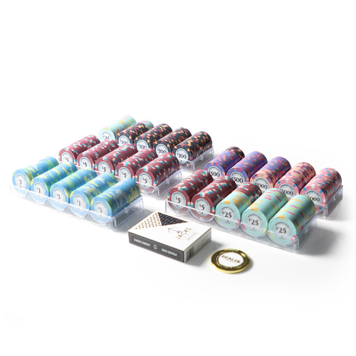 Lucky's 500 Chip Rack and Bundle
