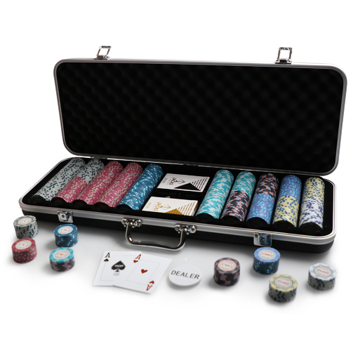 Casino Royale 500 Chip Black Case Set