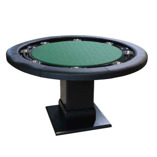 The Moneymaker - Green 55" Round Poker Table