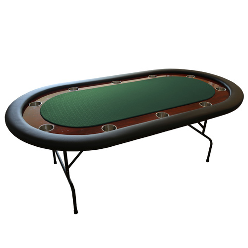 The Ivey - Green 82" 10 Seater Poker Table