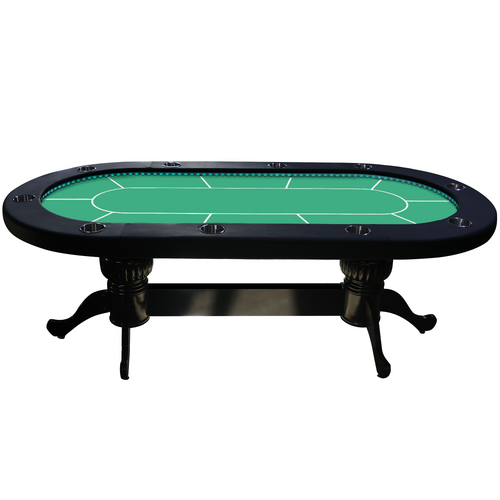 Prestige Series XL LED Poker Table - Green