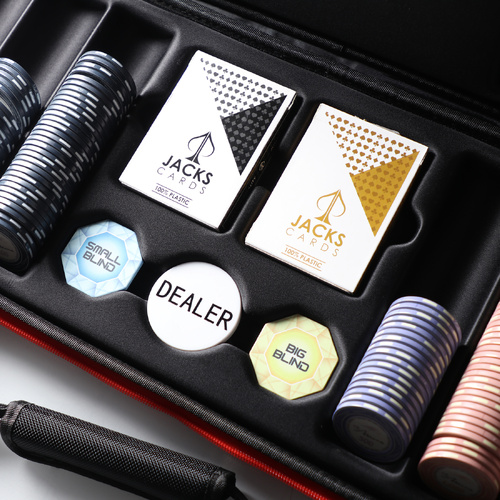 Custom 300 Chip Viper Case Poker Set