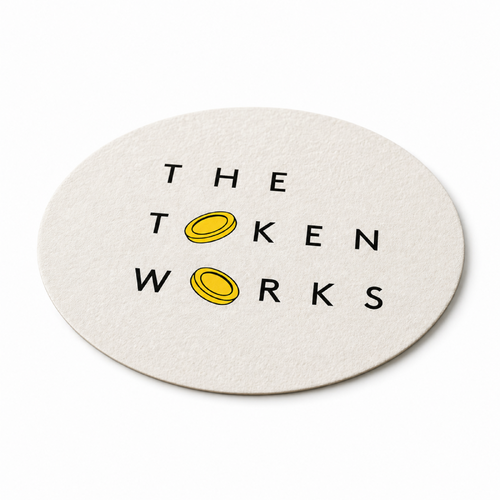 Custom Pulpboard 9cm Coaster